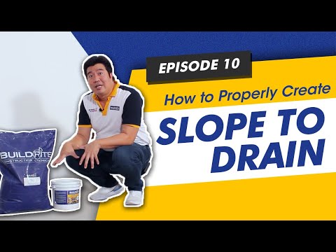 Preparing a Slope for Bathroom Floor and Shower Areas (HINT: DON'T USE CEMENT!)