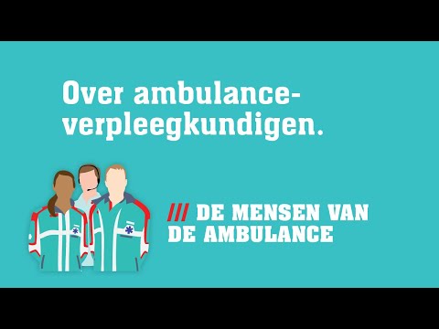 Wat doet de ambulanceverpleegkundige?