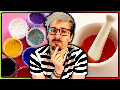 Making My Own Acrylic Paint With Powdered Pigments