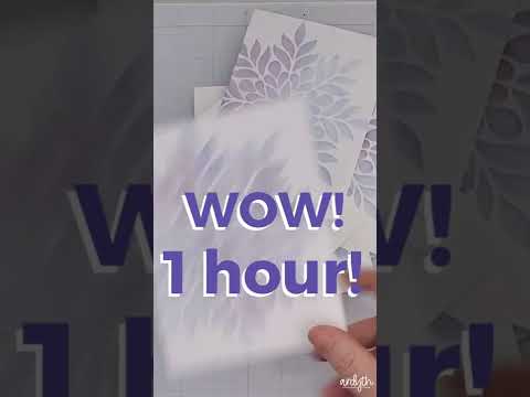 Make 50 Christmas cards in 60 minutes!